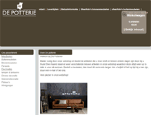 Tablet Screenshot of depotterie.nl